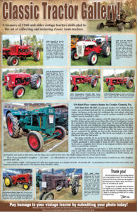 A typical tractor gallery