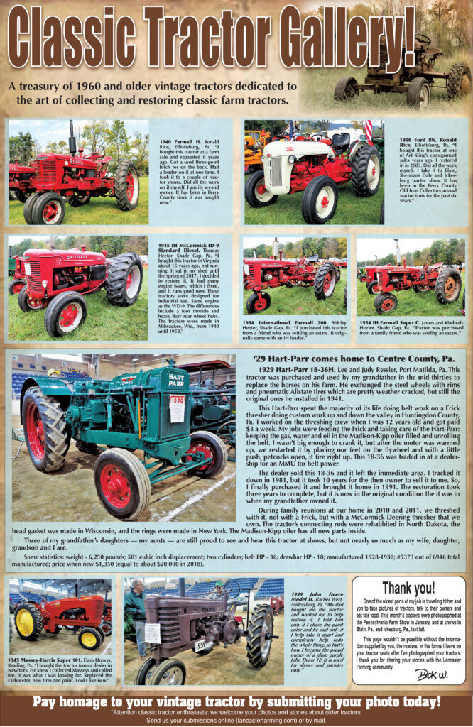 A typical tractor gallery