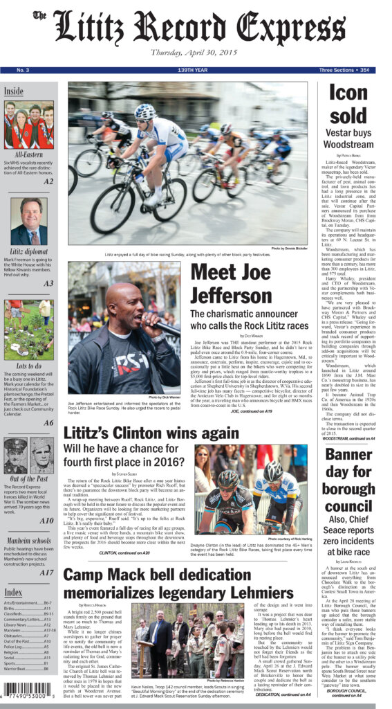 Rock Lititz Bike Race
